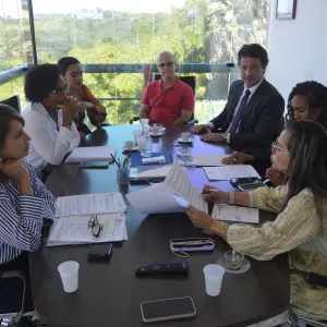 Ministério do Esporte visita Sudesb nesta sexta-feira, 07, para conhecer instituição e discutir projetos conjuntos. Créditos: Maurício Viana/Ascom Sudesb.