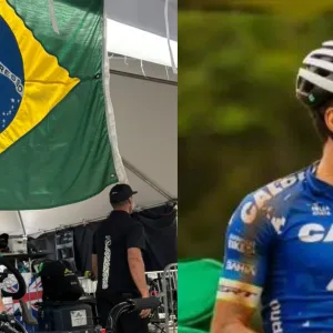 Ulan Galinski, do MTB, e Paôla Reis