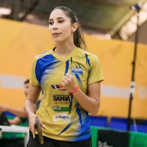 Gabriela Santiago do Tênis de Mesa. Créditos: Reprodução/Arquivo Pessoal.