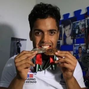 Igor Nogueira do Jiu Jitsu. Créditos: Mateus Pereira/GovBA.