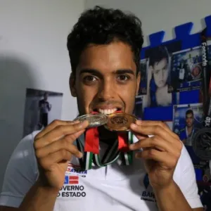 Igor Nogueira do Jiu Jitsu. Créditos: Mateus Pereira/GovBA.