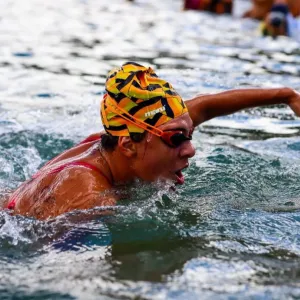 Claudine Tekes da Maratona Aquática. Créditos: Divulgação/FBDA/Willyam Nascimento.