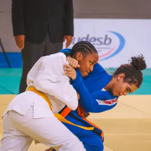 Judô. Créditos: Marcus Carneiro/Ascom Sudesb.