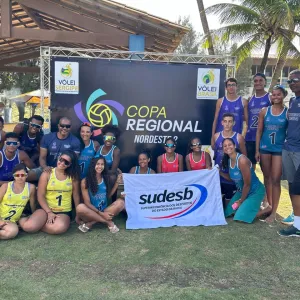 Delegação Baiana de Vôlei de Praia em Aracaju