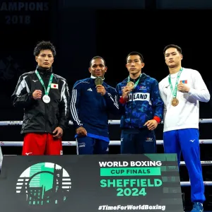 Baianos na Copa do Mundo de Boxe 2025 - Divulgação CBBoxe