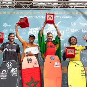 Uri Valadão e Gabriel Braga no pódio - Reprodução Arquivo Pessoal