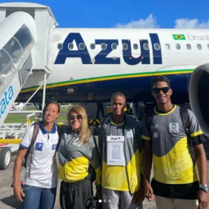 Ingrid, Marta, Jonata e João Pedro (da esquerda para direita)