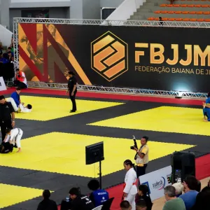 Campeonato de Jiu Jitsu no Ginásio de Cajazeiras
