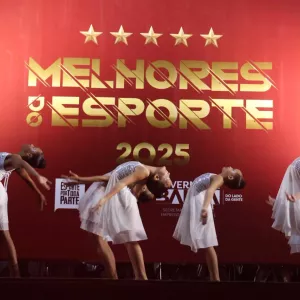 Ginastas do projeto Cagiba
