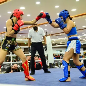 A atleta Carolina Sousa vem consolidando um ano vitorioso para a Bahia e para o Brasil no kickboxing.