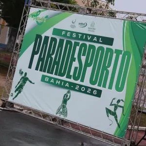 A segunda etapa do 1º Festival de Paradesporto da Bahia movimenta Salvador neste sábado, 26, na Vila Militar do Dendezeiros.