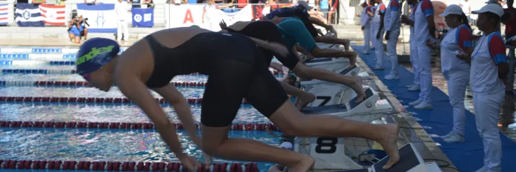 Campeonato Brasileiro Interclubes Infantil de Inverno na Piscina Olímpica. Créditos: Maurício Viana/Ascom Sudesb.