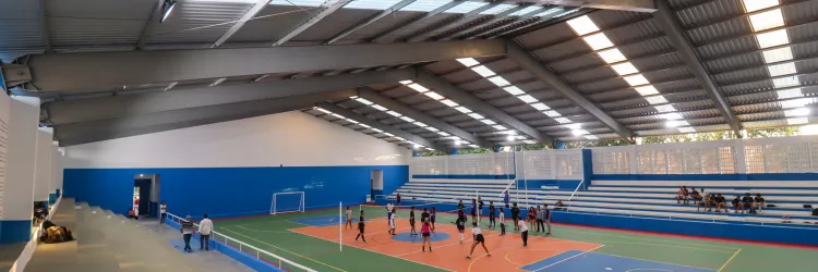 Ginásio de Teixeira de Freitas. Créditos: Ricardo Filho/Ascom Setre.