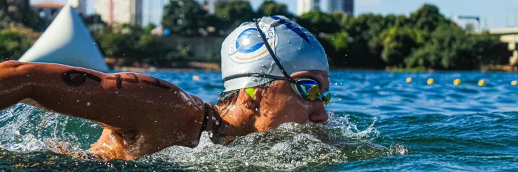 Campeonato Baiano de Águas Abertas. Créditos: Divulgação/FBDA.