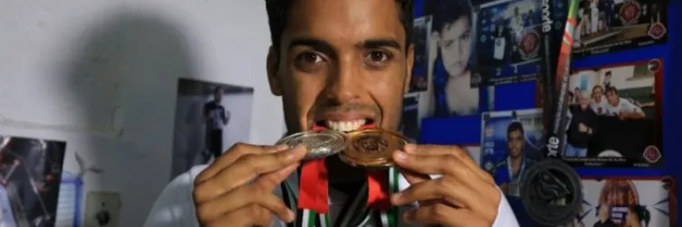 Igor Nogueira do Jiu Jitsu. Créditos: Mateus Pereira/GovBA.