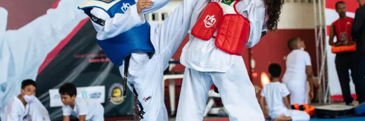 Taekwondo. Créditos: Divulgação/Febt.
