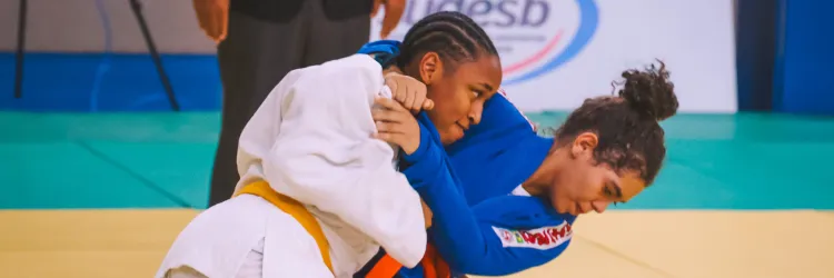 Judô. Créditos: Marcus Carneiro/Ascom Sudesb.