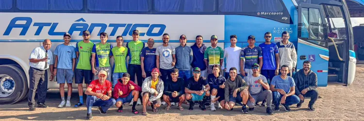 Delegação Baiana de Ciclismo MTB. Créditos: Divulgação/FBC.