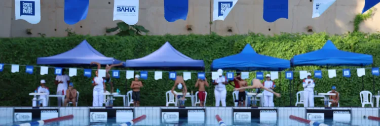 Piscina Olímpica da Bahia. Créditos: Jéssica Tavares/Ascom Sudesb.