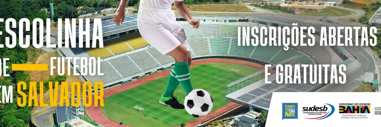 Escolinhas de futebol em Salvador