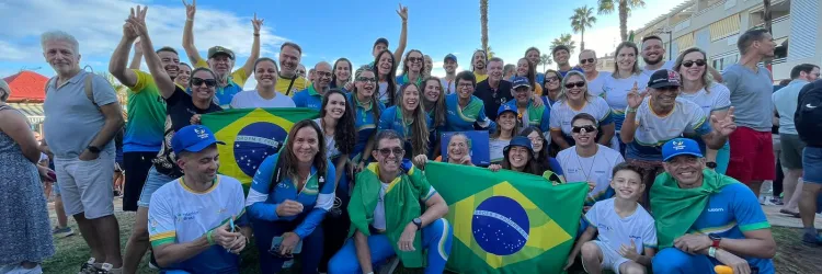  Baianos da Delegação brasileira de Triathlon em competição mundial 