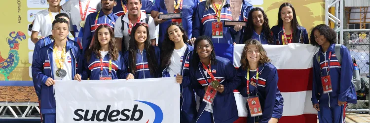 Natação baiana nos Jogos Escolares Brasileiros 2024 em Recife - Maurício Viana - Ascom Sudesb (3)