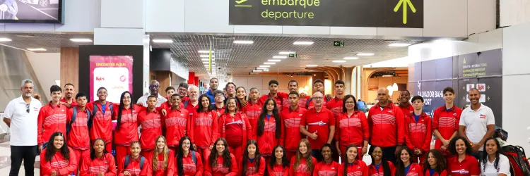 Embarque primeiro bloco Bahia Jogos da Juventude