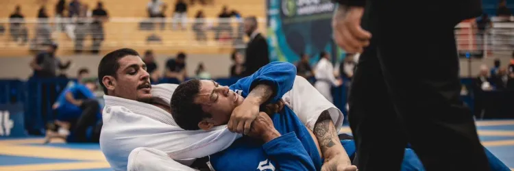 Lucas Moraes no Campeonato Sul-Americano de Jiu Jitsu. Créditos Divulgação FBJJMMA (1)