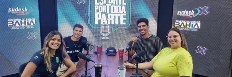 Paola Reis e Ulan Galinski no Sudesbcast