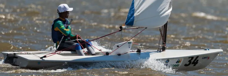 Magno SOuto competindo