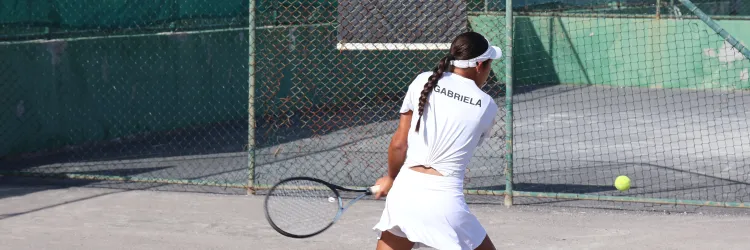 Gabriela Bettoni em ação