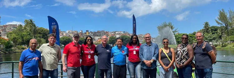 Visita Técnica Confederação Pan-americana de Dragon Boat em Salvador 