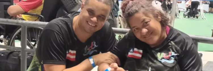 Dupla baiana da bocha - Reprodução Arquvio Pessoal 