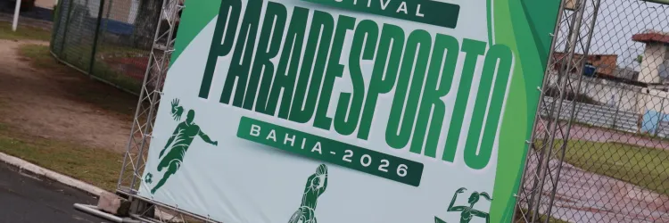 A segunda etapa do 1º Festival de Paradesporto da Bahia movimenta Salvador neste sábado, 26, na Vila Militar do Dendezeiros.