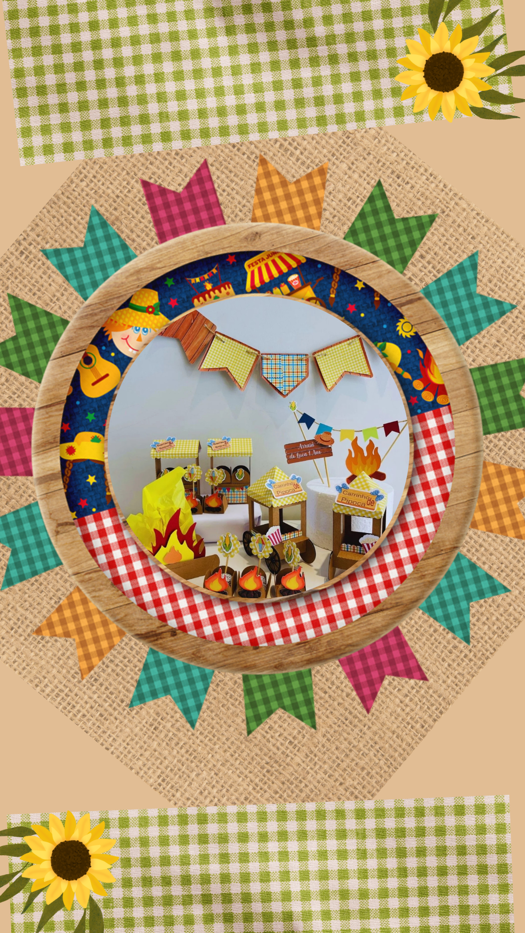 ornamentação junina 