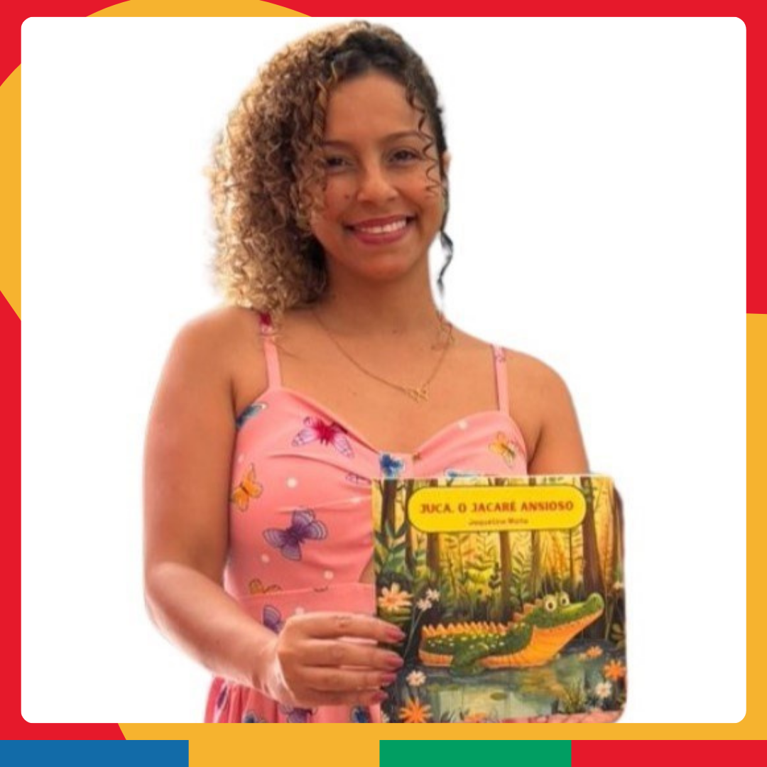 Juca, o Jacaré Ansioso. Autora Jaqueline Mota