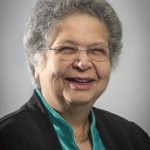 Curator Alcione Amos.  Photo by Susana Raab/Anacostia Community Museum/Smithsonian Institution