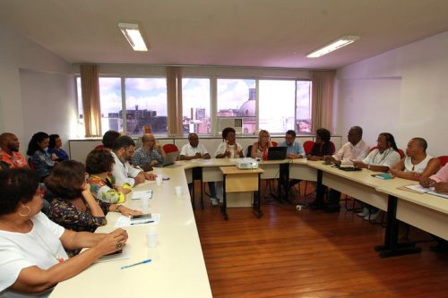 Reunião da Comissão de trabalho em homenagem aos 220 anos da Revolta dos Búzios.
<br><br>Foto: Camila Souza/GOVBA