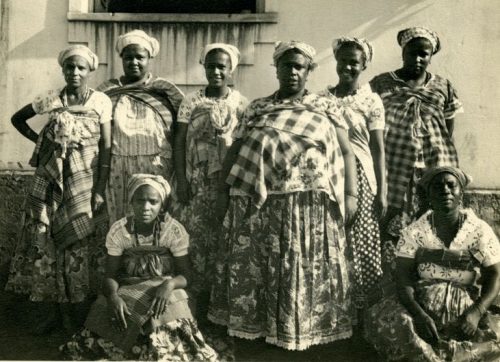 Mae Menininha (front center).
<br><br>Courtesy Anacostia Community Museum/Smithsonian Institution