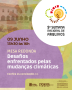 APEB promove 9° Semana Nacional de Arquivos com debate sobre mudanças climáticas; inscrições abertas