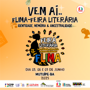 Mutuípe sediará 1ª edição da Feira Literária Identidade, Memória e Ancestralidade em junho