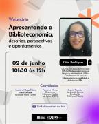 FPC promove Webnário sobre mercado de trabalho dos bibliotecários e tendências na profissão