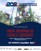 Caetité recebe o projeto ‘Bahia: Memórias de Lutas e Liberdade’ com programação cultural