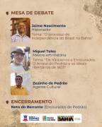 Projeto ‘Bahia, Memórias de Lutas e Liberdades’ celebra os vaqueiros que lutaram pela independência, em Pedrão