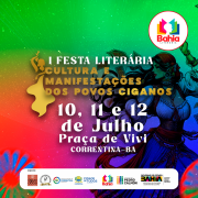 I Festa Literária Cultura e Manifestações dos Povos Ciganos homenageia Cecília Meireles e Castro Alves
