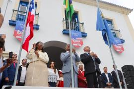 FPC marca presença em Cachoeira, no início das homenagens do Governo do Estado à luta pela Independência