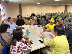 A tarde desta segunda-feira (14) foi marcada pelo retorno dos trabalhos do Conselho Deliberativo do Plano Estadual do Livro e da Leitura. Conselheiras e conselheiros se reuniram no auditório Kátia Matosso, na Biblioteca Central do Estado da Bahia. Em paut