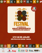 Festival Literário de Aquilombamento da Bacia do Rio Corrente celebra livro e leitura em São Félix do Coribe