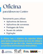 Biblio Conexão promove ação cultural e iniciação à tecnologia voltada para idosos na Biblioteca Anísio Teixeira