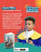 Veja a lista de novos talentos da literatura selecionados para o I Encontro de Escritores Baianos Infantojuvenis